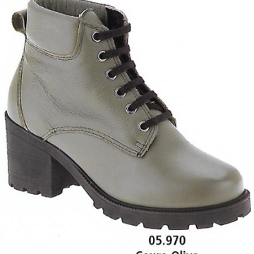 Coturno Couro OLiva 05.970